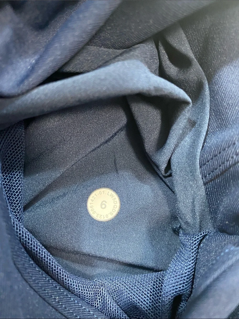 lululemon athletica Women's Navy Track Joggers with Drawcord Size 6